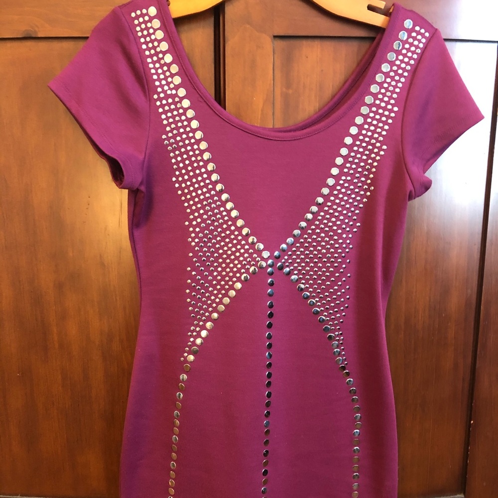 Cocktail Dress with silver details